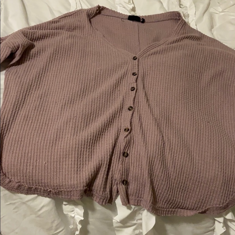 Urban outfitters thermal cardigan